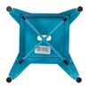 Flash Furniture 4 Pack 18 Inch Teal Metal Stool ET-BT3503-18-TL-GG